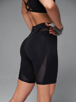 Велосипедки Push Up и с вставками из сетки Атлетика - NEVERLATE фото 2