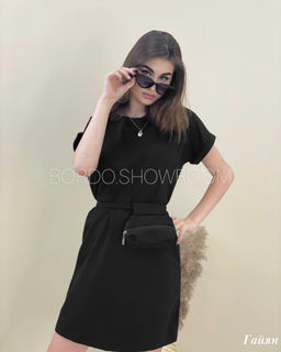 Платье Гайян (черный)