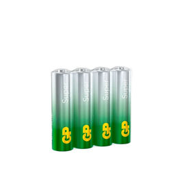 Батарейка алкалиновая GP Super, AAA, LR03-4S, 1.5 В, спайка, 4 шт.