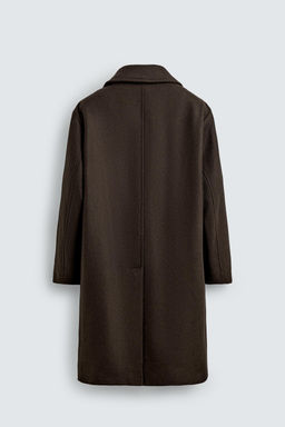 RELAXED FIT WOOL COAT
