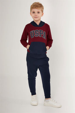 U. S. Polo Assn Серый меланжевый пижамный комплект для мальчика - U.s. polo assn фото 7