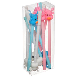 Цена за 5 шт. Ручка гелевая-прикол Олень МИКС - Calligrata фото 6