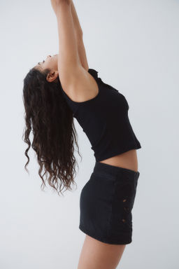 Top con ribete de volantes - H&m фото 9