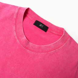 Футболка из вареного хлопка женская Mist Don&apos;t touch me, размер L, розовая