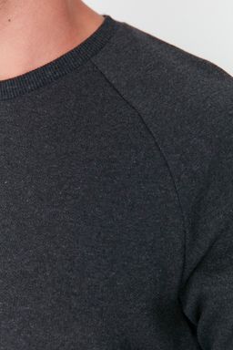 TRENDYOL MAN Bordo Regular/Normal Kesim Ici Polar/S?cak Tutan Sweatshirt TMNAW23SW00189 - Trendyolmilla фото 4