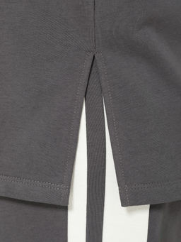 Джемпер 0431-1с серый