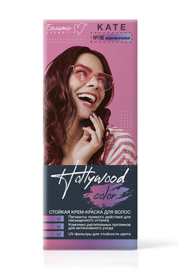 Белита-М Hollywood color Крем-краска № 7.62 Kate медно-махагоновый