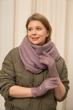 Перчатки с мягким трикотажем внутри