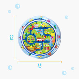 Развивающий водный коврик Транспорт, 65x65 см, Крошка Я  фото 2