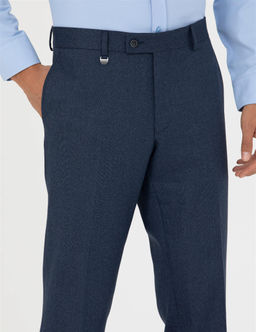 Lacivert Slim Fit Kuma_ Pantolon