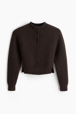 C?rdigan en mezcla de mohair