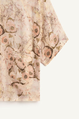 RNGLN FLWR SHRT / Estampado - Zara фото 7