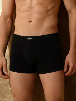 ATLANTIC 3BMH-007 Трусы шорты Basic - набор 3 шт. черный