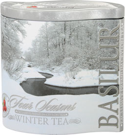 BASILUR. Four Seasons. Зимний черный 100 гр. жест.банка