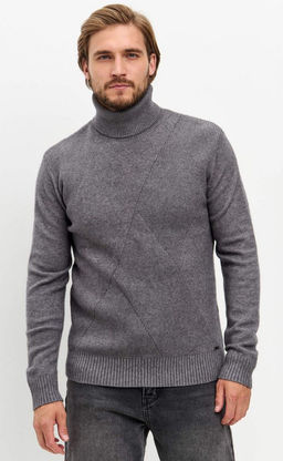 Водолазка F421-1528 grey melange - Fine joyce фото 2