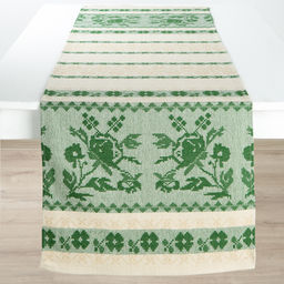 24С170-ШР+К 43*150 Рушник Белорусский цв. 1 рис. 810 красный - Текс-дизайн фото 4