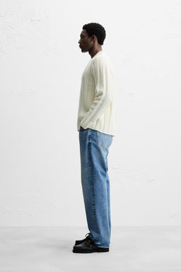 RIBBED TEXTURED SWEATER - Zara фото 4