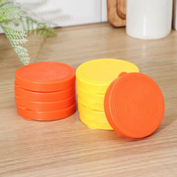 Крышки для консервирования Альтернатива «Хозяюшка», 82 мм, набор 10 шт., пластик, МИКС