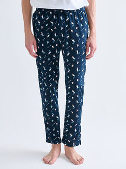 Standart Kal?p Desenli Erkek Pijama Alt