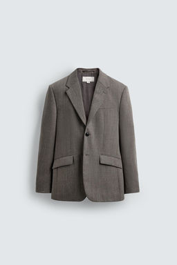 100% WOOL SUIT BLAZER - Zara фото 7