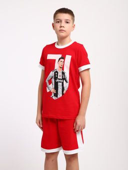 Пижама "Футбол" красный