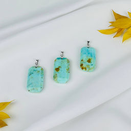 Кулон из Хризоколлы