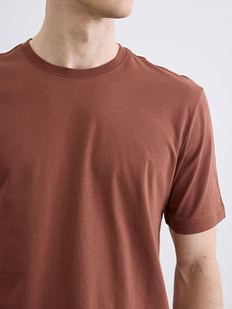 Bisiklet Yaka Penye Erkek Ti??rt