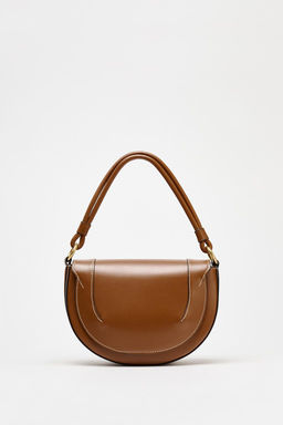 CONTRAST TOPSTITCHING CROSSBODY BAG - Zara фото 20