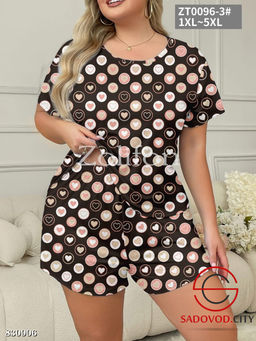 Пижама женская с принтом - Bruno фото 2