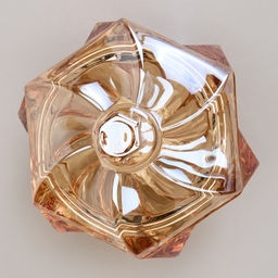 БЛЮДО С КРЫШКОЙ BOHEMA AMBER ДИАМЕТР=11,5 СМ ВЫСОТА=11,5 СМ - Lefard фото 8