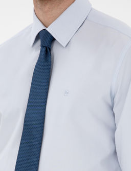 A__k Mavi Regular Fit Uzun Kollu Basic G_mlek