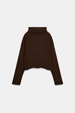 RIB KNIT JUMPER - Zara фото 6