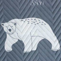 Покрывало LoveLife Евро Зимний лес 200х2105см, микрофайбер  фото 2