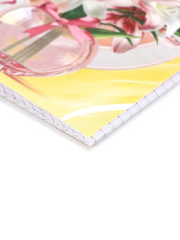 Цена за 4 шт. Блокнот А6, 32 л., в клетку «Цветы в вазе»