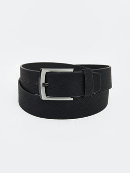 Deri G?r?n?ml? Erkek Kemer