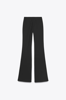 CREPE FLARE TROUSERS - Zara фото 13