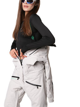 Комбинезон BB-0271 Бело-серый