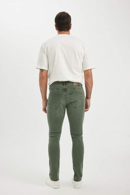 Pedro Slim Fit Джинсовые брюки узкого кроя с нормальной талией и узкими штанинами - Defacto фото 8