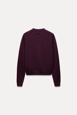 100% WOOL BASIC CARDIGAN - Zara фото 8