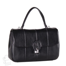 Сумка женская кожаная 1551Y black Polina&Eiterou/50 в Новосибирске