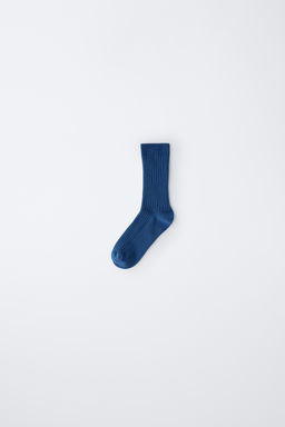 LONG RIBBED SOCKS