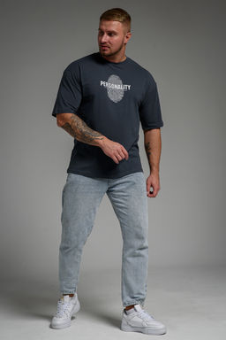 Футболка мужская 8507/1 оверсайз