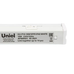 ULI-P10-18W/SPFR IP40 WHITE Светильник для растений светодиодный линейный, 560мм, выкл. на корпусе. Спектр для фотосинтеза. TM Uniel