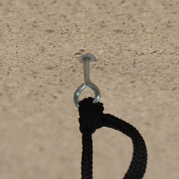 Домик для кошек с когтеточкой, с овальной полкой, 54 х 34 х 80 см, пушистый мех, джут, серый - Пижон фото 6