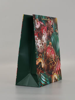 Цена за 2 шт. Пакет подарочный «Новогодний бал», 26×12×32 см