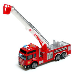 Машина радиоуправляемая Пожарная, с выдвижной лестницей, работает от батареек - Simaland фото 4