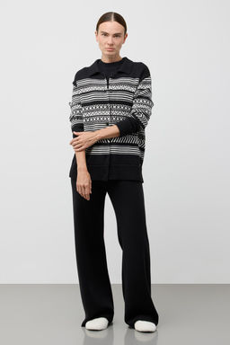 ЕВ 30279/ш/черный кардиган жен