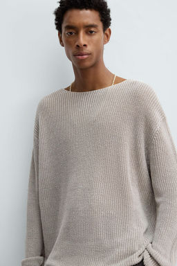 HEMP KNIT JUMPER - Zara фото 5