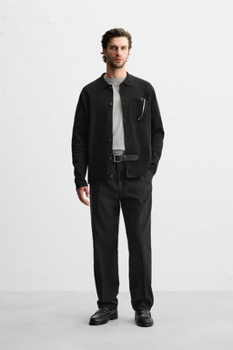 COTTON CARDIGAN WITH POCKET