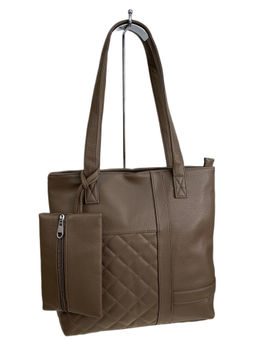 Женская сумка из искусственной кожи, цвет хаки